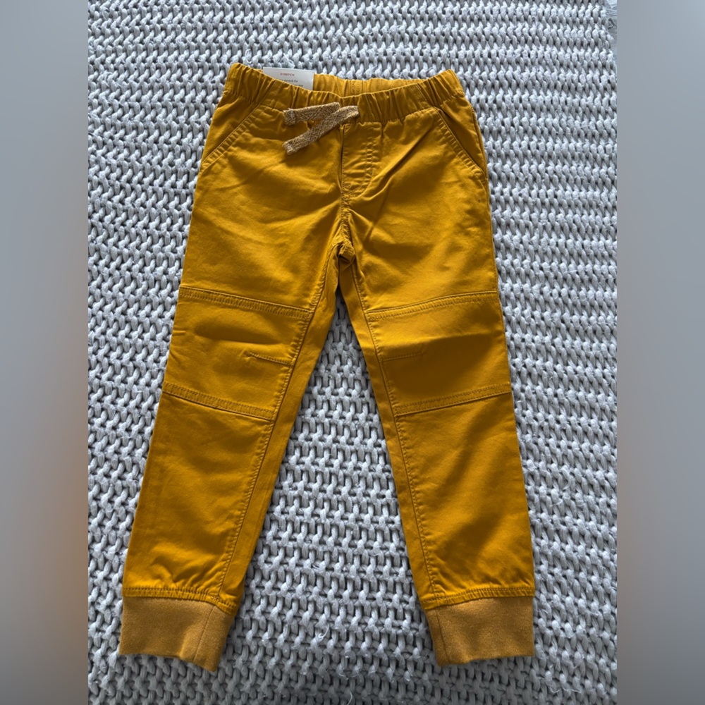 Cat & Jack Mustard Yellow Kids Joggers